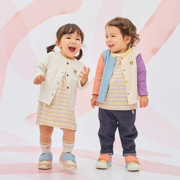 ● 取り寄せ商品●ミキハウス ホットビスケッツ mikihouse カーディガン ( 80 90 100 110 120 ) 子ども服 ベビー キッズ 男の子 女の子の画像