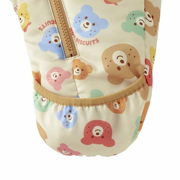 MIKI HOUSE ミキハウス ホットビスケッツ mikihouse くま 総柄 中綿