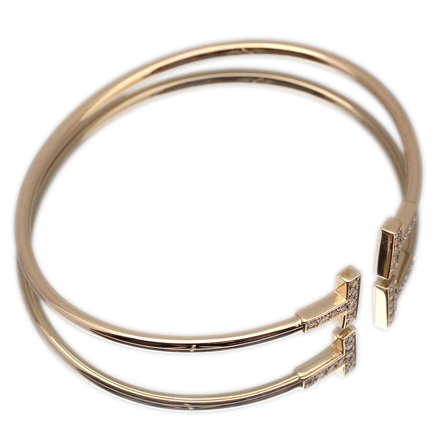 TIFFANY&Co.（ティファニー） 美品 T ワイヤー ブレスレット アフター