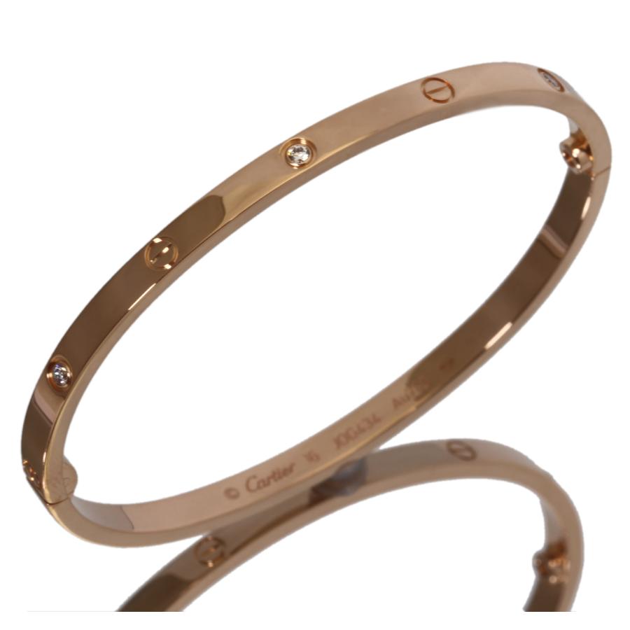 Cartier（カルティエ） 極美品 ラブブレス SM 純正 ハーフダイヤ