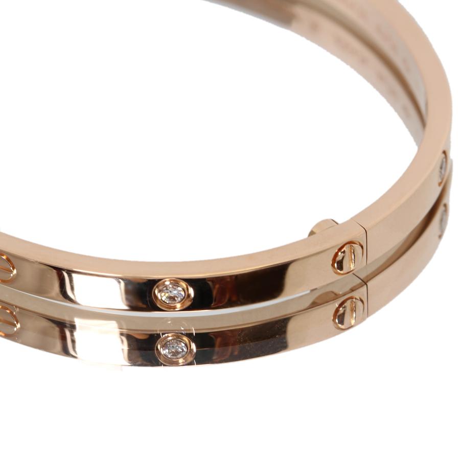 Cartier（カルティエ） 極美品 ラブブレス SM 純正 ハーフダイヤ
