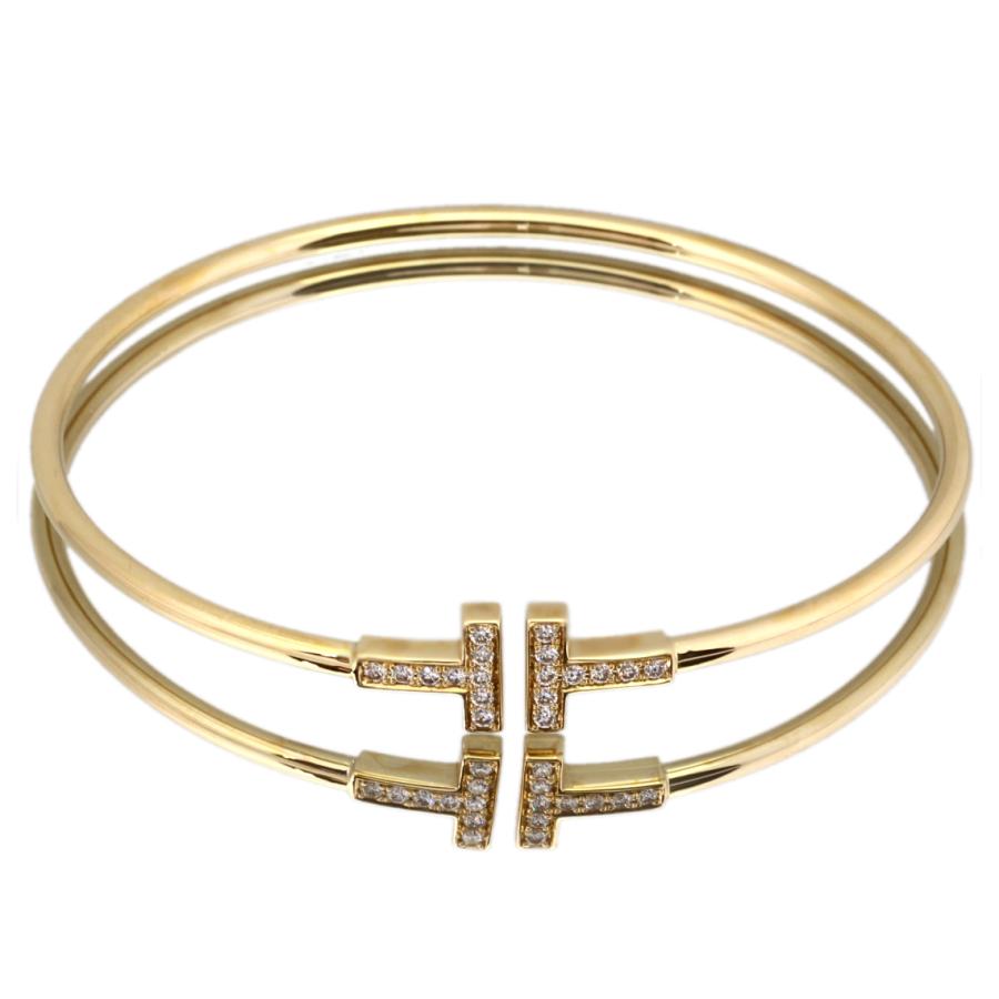 TIFFANY&Co.（ティファニー） 美品 T ワイヤー ブレスレット アフター