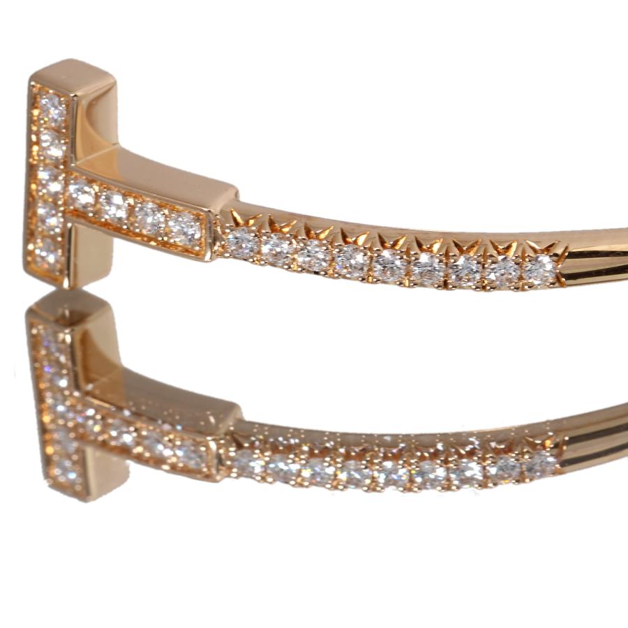 TIFFANY&Co.（ティファニー） T ワイヤー ブレスレット パヴェ
