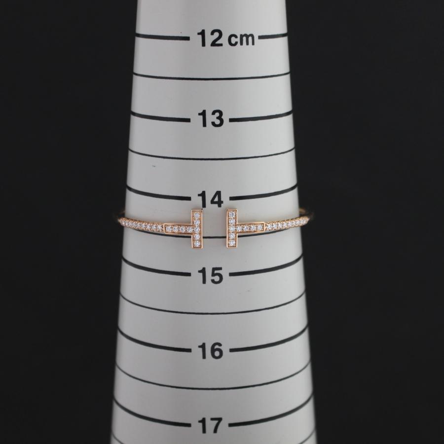 TIFFANY&Co.（ティファニー） T ワイヤー ブレスレット パヴェ