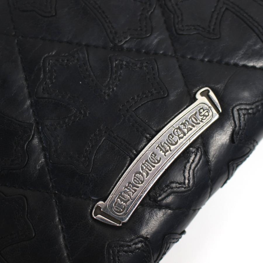 CHROME HEARTS（クロムハーツ） REC F ZIP ウォレット レザー イン