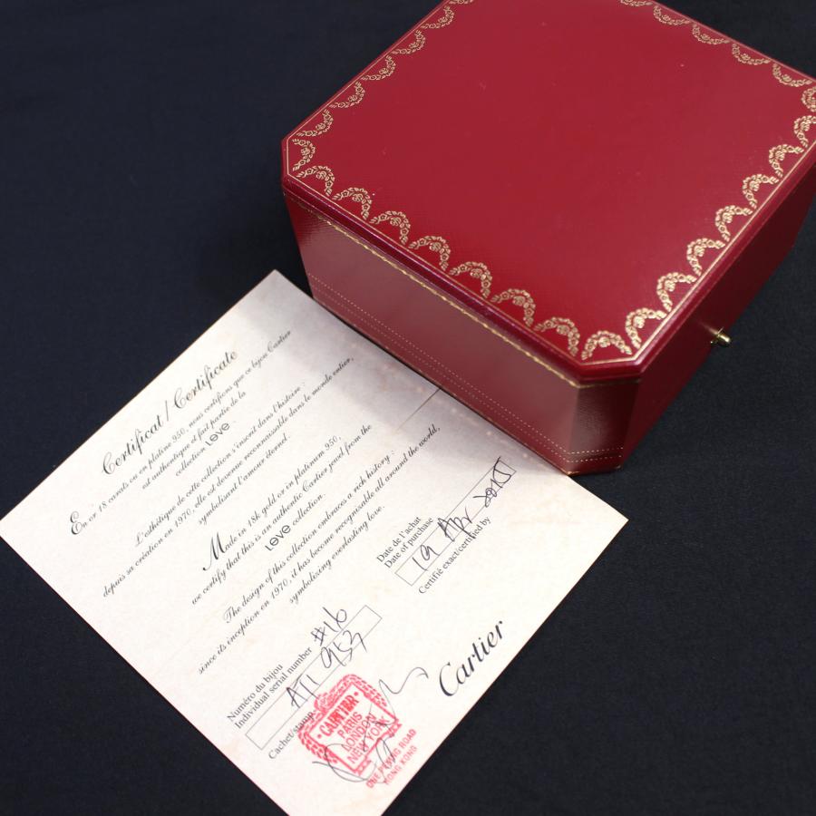 LOVE（Cartier） 美品 カルティエ Cartier オープン ラブブレス