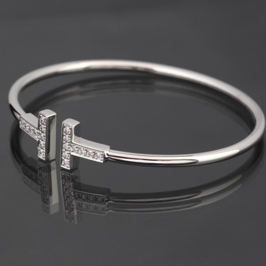 TIFFANY&Co.（ティファニー） 美品 T ワイヤー ブレスレット 純正
