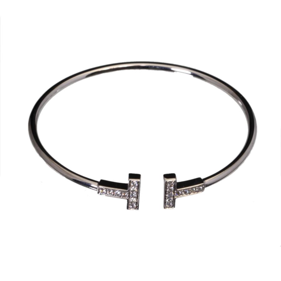 TIFFANY&Co.（ティファニー） 美品 T ワイヤー ブレスレット 純正