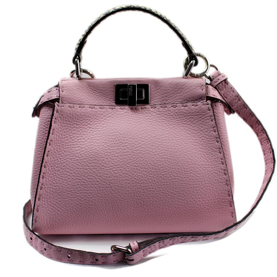 極美品 FENDI フェンディ ピーカブー アイコニック ミニ セレリア  