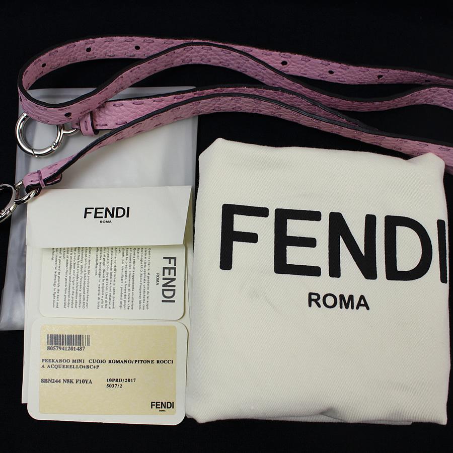 FENDI（フェンディ） 極美品 ピーカブー アイコニック ミニ セレリア