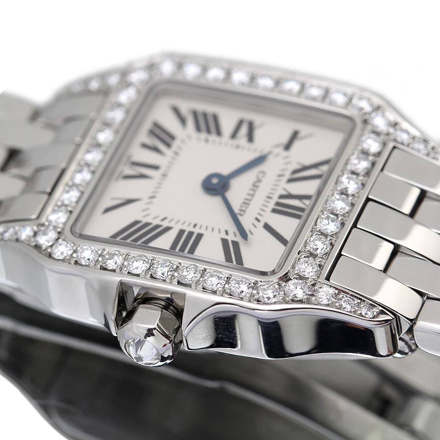 Cartier（カルティエ） 美品 時計 サントスドゥモワゼル SM アフター