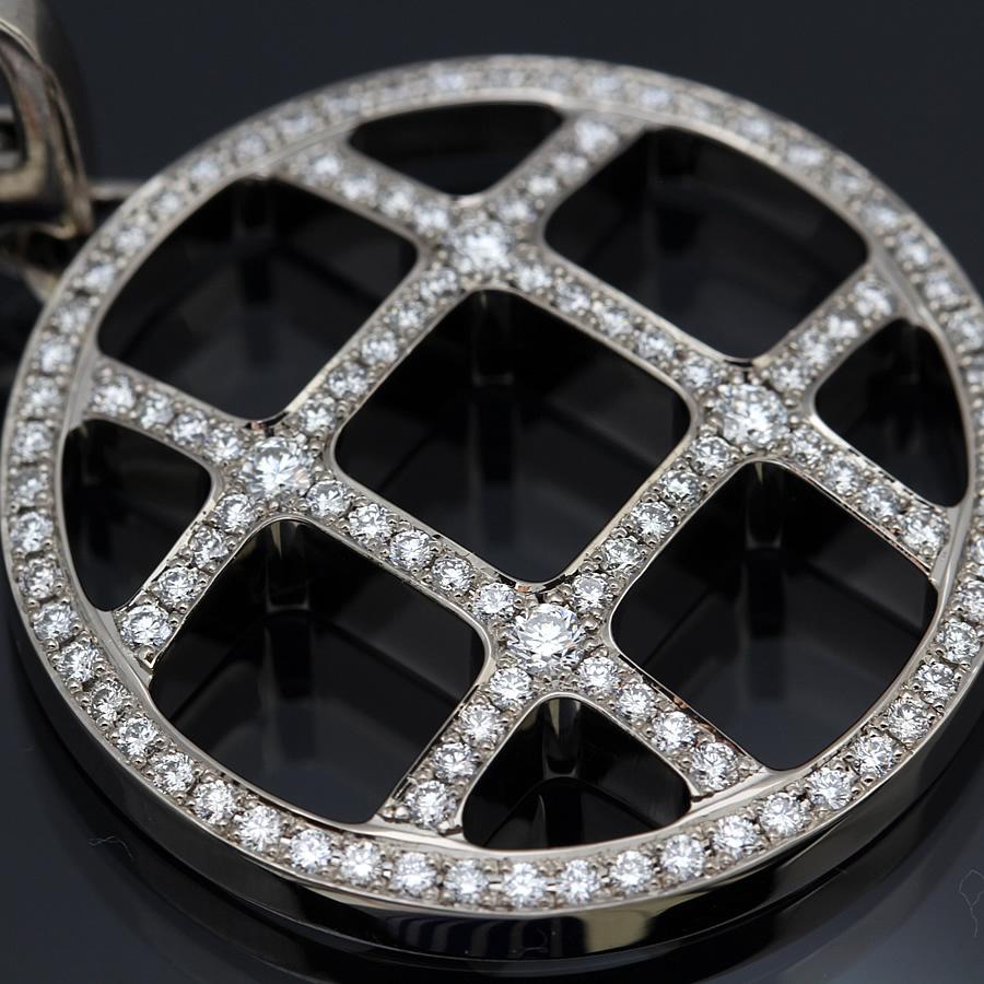 Cartier（カルティエ） 美品 パシャ グリッド 750 WG パヴェ ダイヤ 