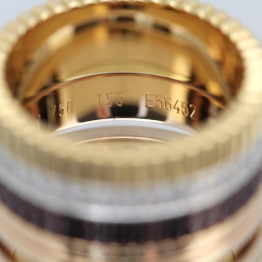 極美品 ブシュロン BOUCHERON キャトル ラージ ダイヤ リング #55 正規