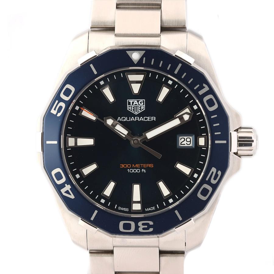 TAG Heuer CARRERA 美品 タグホイヤー アクアレーサー300 青文字盤 SS