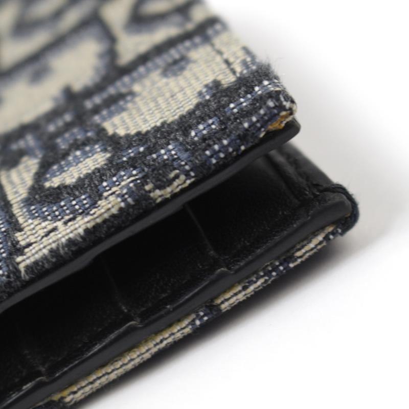 【美品】クリスチャンディオール オブリーク バーティカル 長財布 Christian Dior ディオール 長財布 バーティカルロング