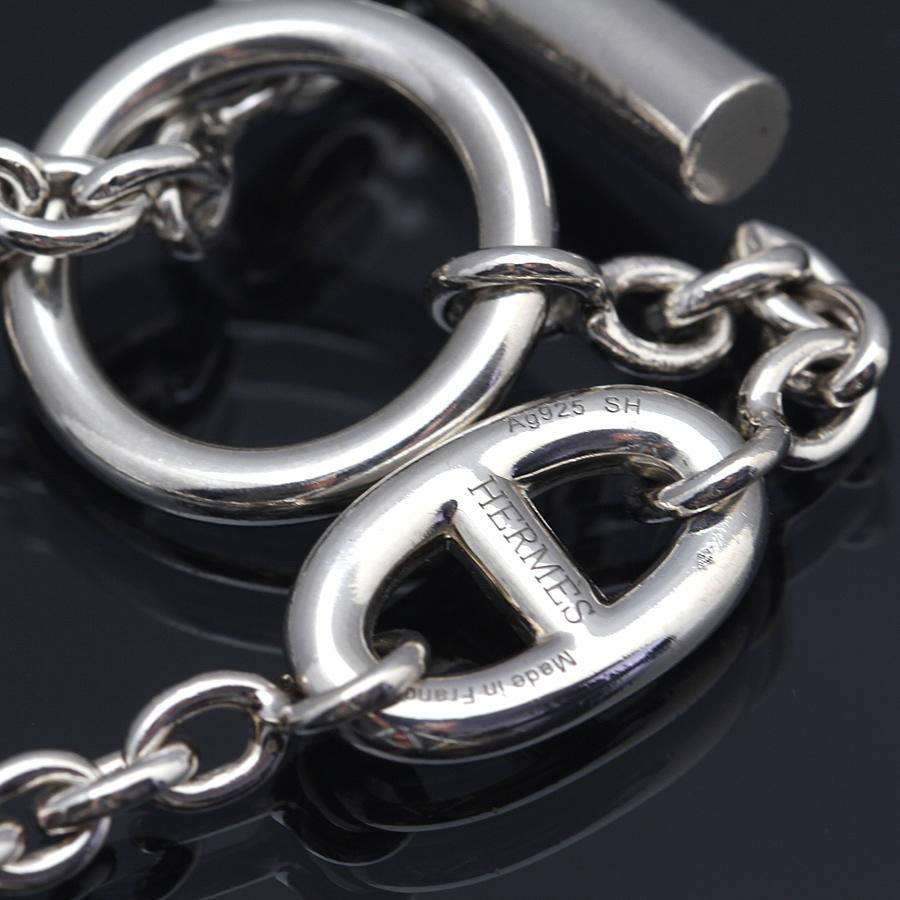 HERMES　シェーヌダンクル　美品 HERMES 美品 エルメス シェーヌダンクル ブレスレット 925 15cm