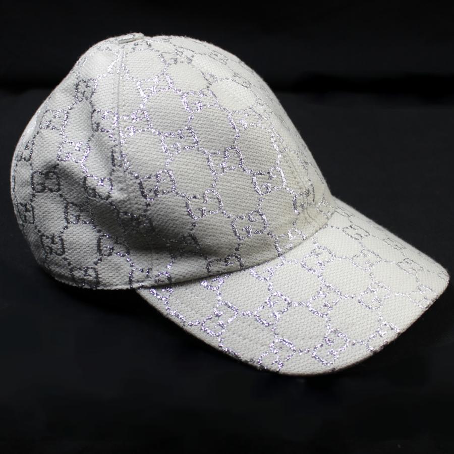 GUCCI グッチ GG キャンパスベースボールキャップ ☆美品
