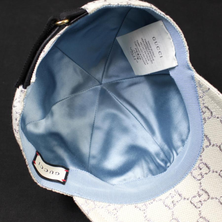 GUCCI（グッチ） 美品 GG キャンバス ベースボール キャップ 631953