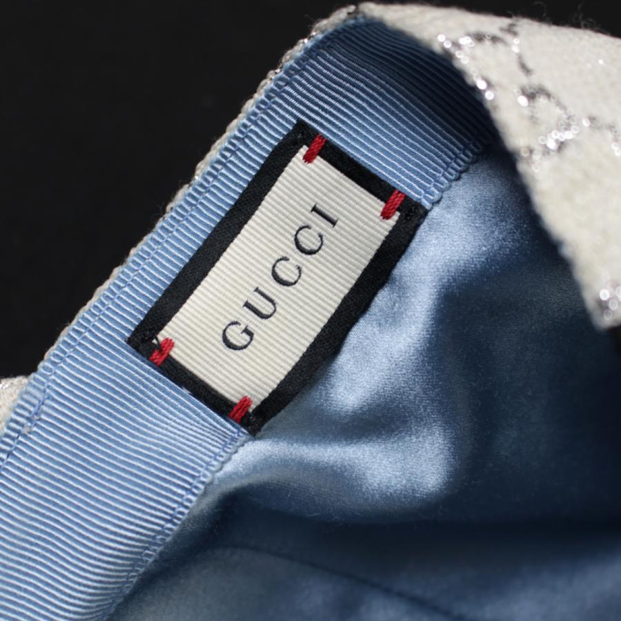 GUCCI（グッチ） 美品 GG キャンバス ベースボール キャップ 631953