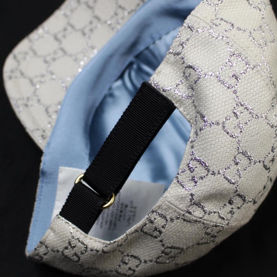 GUCCI（グッチ） 美品 GG キャンバス ベースボール キャップ 631953