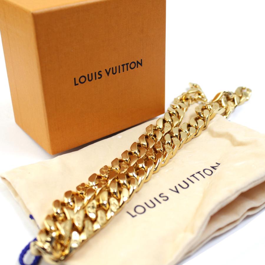LOUIS VUITTON 美品 ルイヴィトン コリエ チェーン リンクス GP LOUIS VUITTON 美品 ルイヴィトン コリエ チェーン リンクス GP