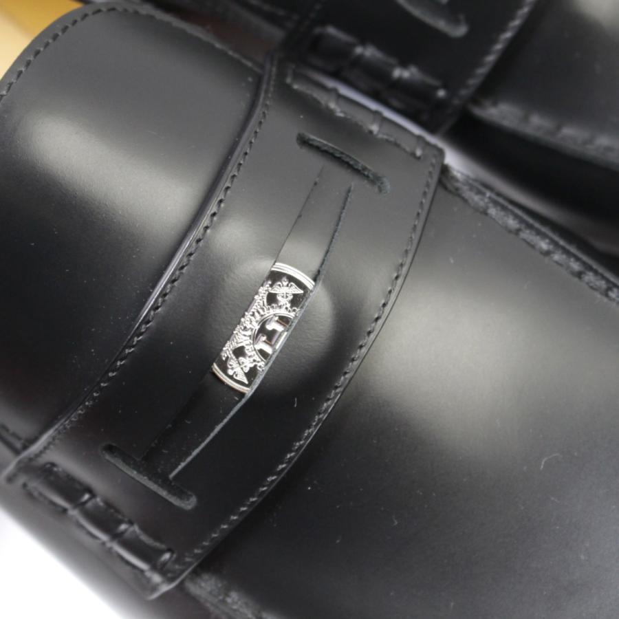 HERMES 未使用品 エルメス モカシン コイン 黒 正規品 表記41 HERMES 未使用品 エルメス モカシン コイン 黒 正規品 表記41