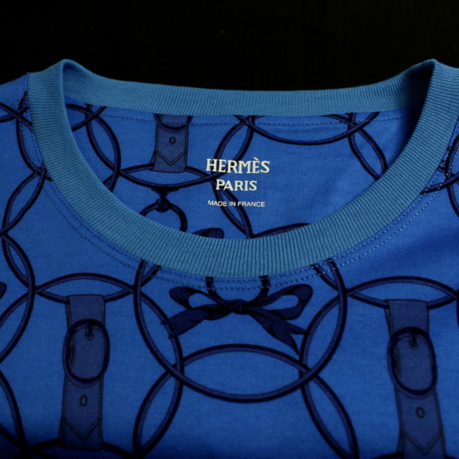 HERMES（エルメス） 未使用品 Tシャツ ロング ワンピース 表記38【朝の