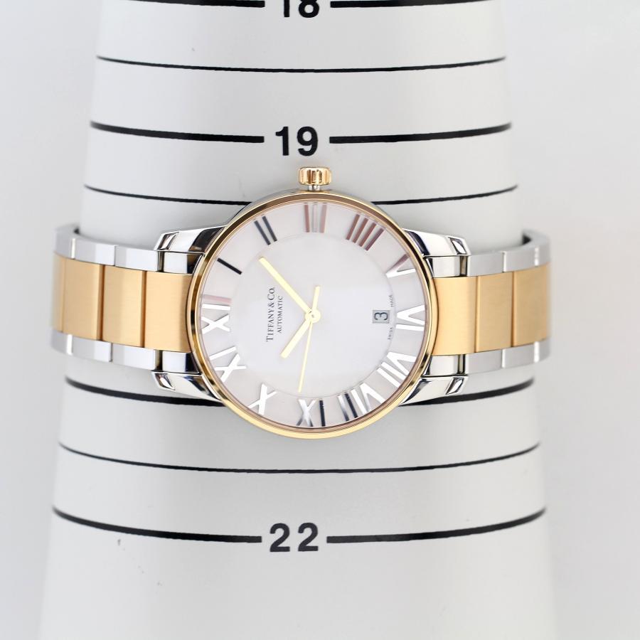 目立ったキズなし】Tiffany アトラスドーム メンズ 白文字盤