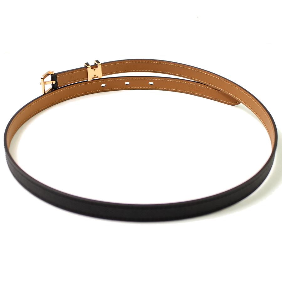 HERMES（エルメス） 未使用品 H ポップアッシュ レディース ベルト 黒
