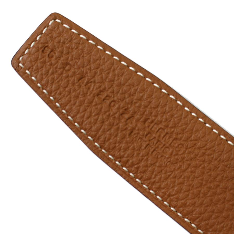 HERMES（エルメス） 新品 未使用品 Hベルト 黒 レザー＆ゴールド D刻印