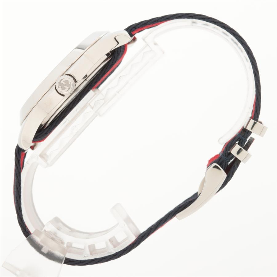 GUCCI（グッチ） 美品 Gタイムレス タイガー YA126.4 SS×ナイロン QZ