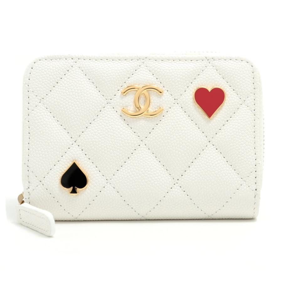 CHANEL（シャネル） 新作 新品 未使用品 キャビアスキン スペード 