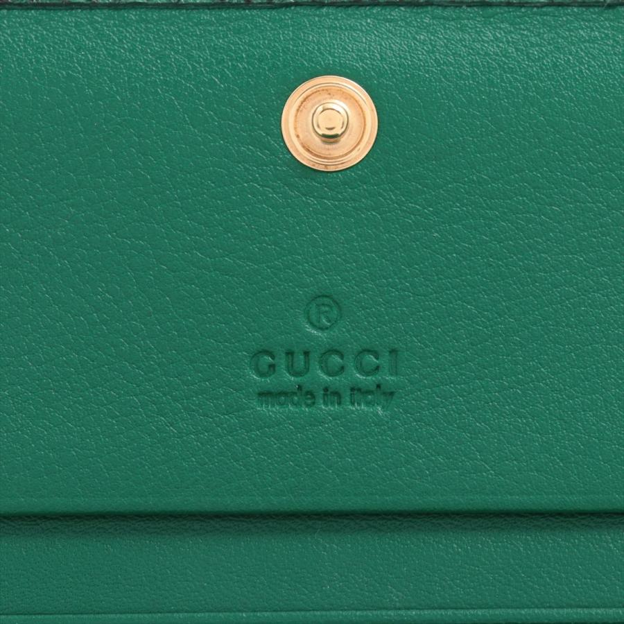 GUCCI（グッチ） 美品 GGマーモント 456126 パイソン コンパクト