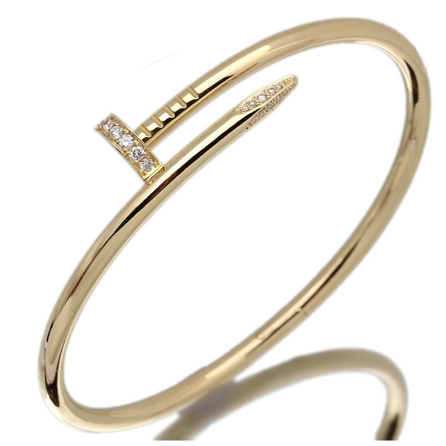 Cartier 美品 カルティエ 新型 ジュストアンクル ダイヤモンド