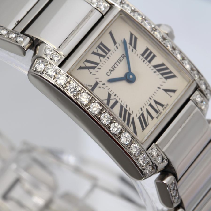 Cartier 美品 カルティエ タンクフランセーズ 2384 SM アフター