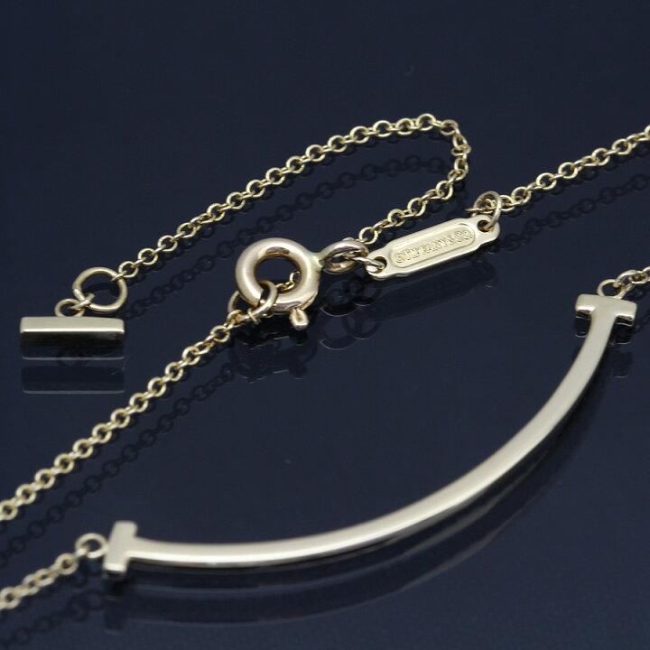 TIFFANY&Co.（ティファニー） 美品 TIFFANY＆CO．Tスマイル スモール