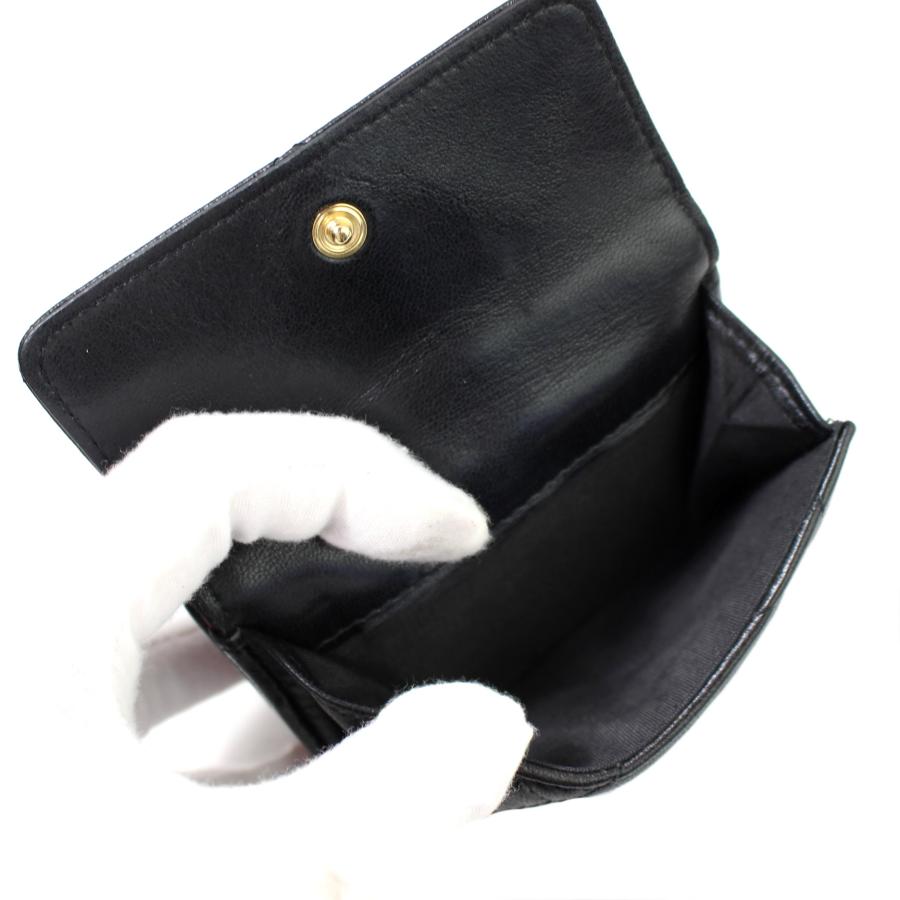 CHANEL 19 美品 シャネル ミニ ウォレット マトラッセ ココ CHANEL 19 美品 シャネル ミニ ウォレット マトラッセ ココ