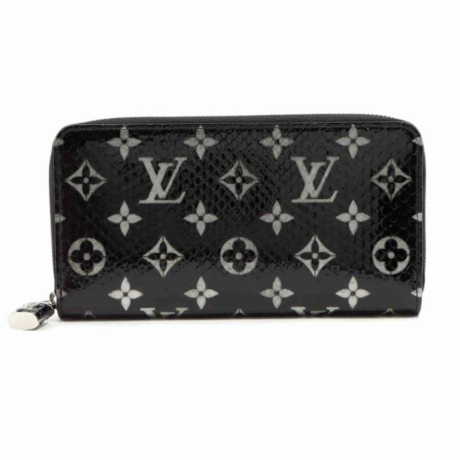 LOUIS VUITTON（ルイ・ヴィトン） 美品 モノグラム パイソン ジッピー 
