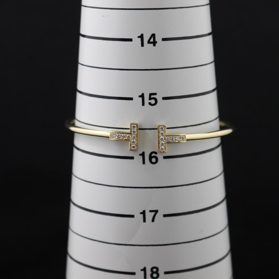 TIFFANY&Co. 美品 ティファニー T ワイヤー ブレスレット アフター 