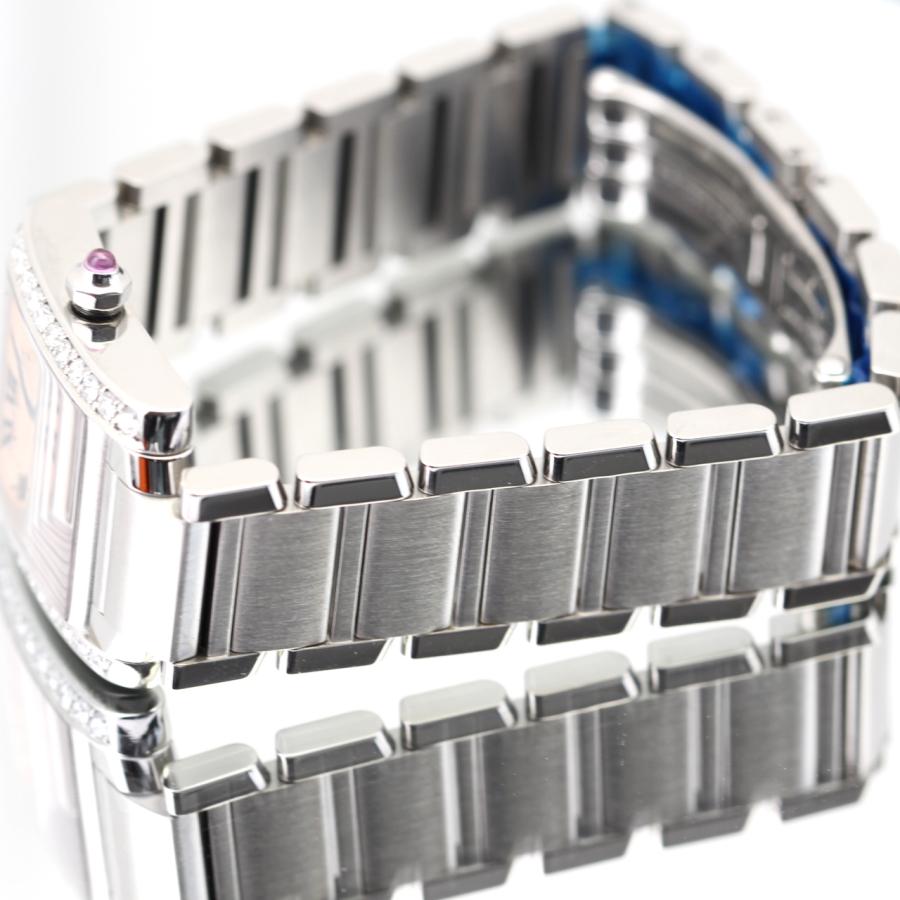 Cartier（カルティエ） 美品 タンクフランセーズ ピンクシェル 2384 SM