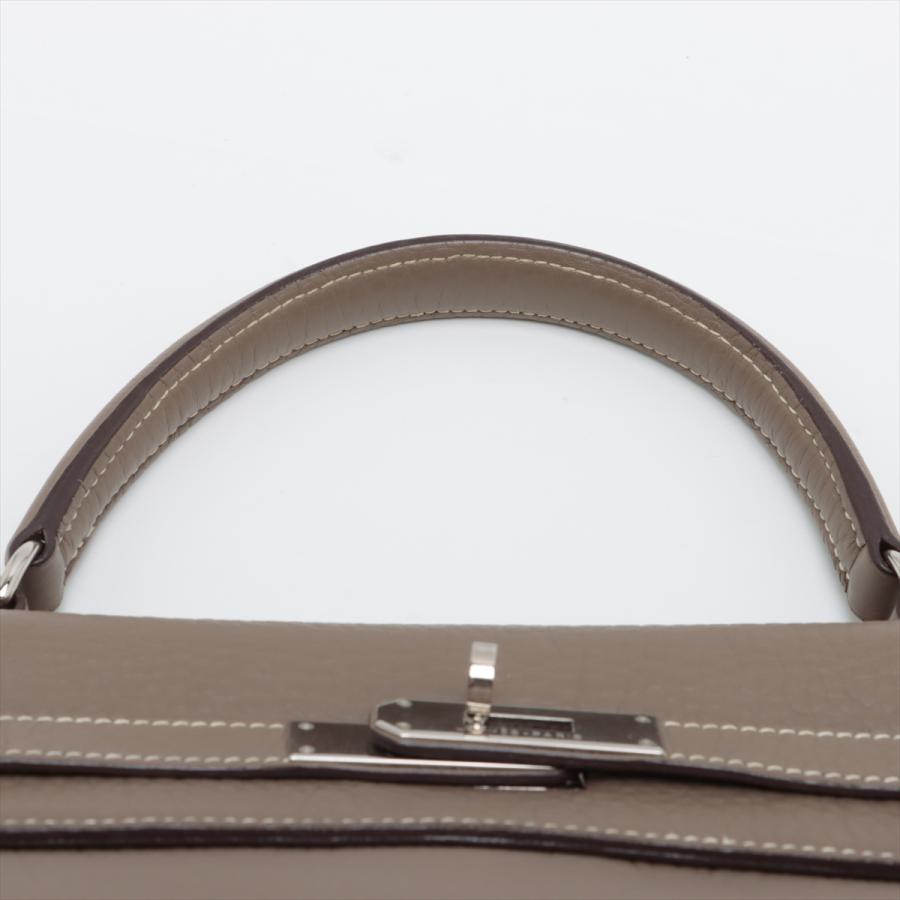 HERMES（エルメス） 美品 ケリー32 トリヨンクレマンス エトゥープ 