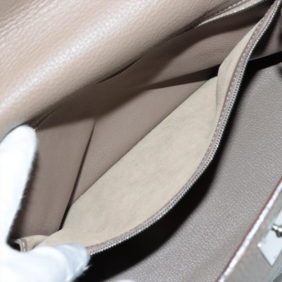 HERMES（エルメス） 美品 ケリー32 トリヨンクレマンス エトゥープ 