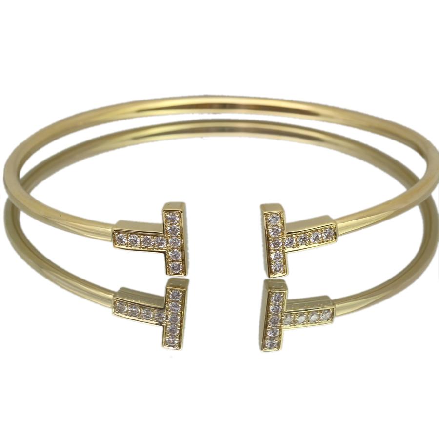 TIFFANY&Co. 美品 ティファニー T ワイヤー ブレスレット TIFFANY&Co. 美品 ティファニー T ワイヤー ブレスレット