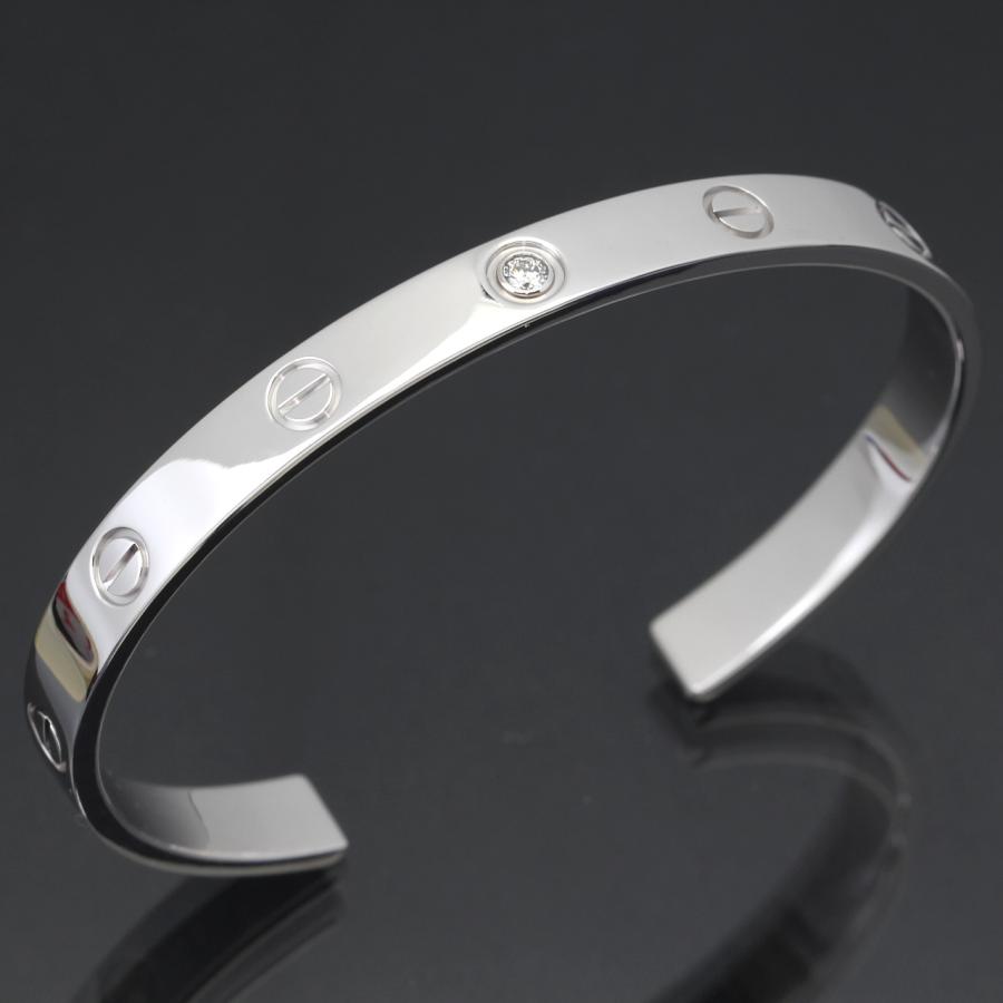 Cartier 美品 カルティエ オープン ラブブレス WG アフター Cartier 美品 カルティエ オープン ラブブレス WG アフター