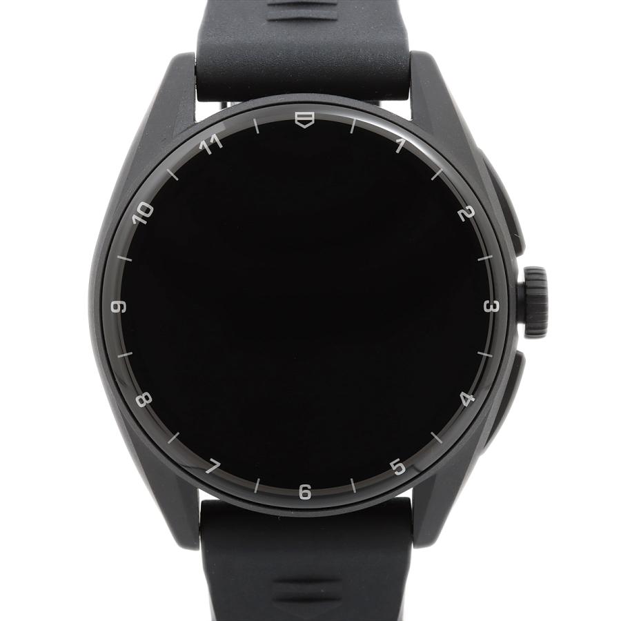 TAG HEUER 極美品 タグホイヤー コネクテッド Ti×ラバー QZ デジタル  