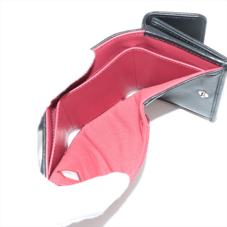 CHANEL 19 美品 シャネル ミニ ウォレット マトラッセ ココマーク 黒