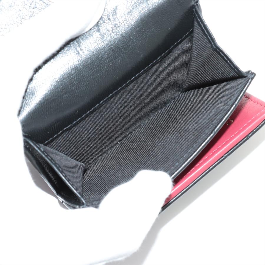 CHANEL 19 美品 シャネル ミニ ウォレット マトラッセ ココマーク 黒