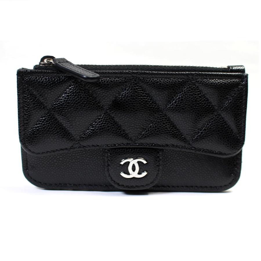 CHANEL 19 新品 未使用品 シャネル キャビアスキン AP2570 マトラッセ