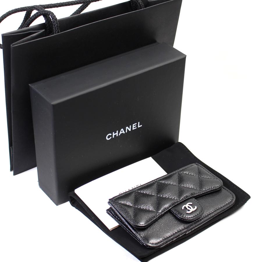 CHANEL 19 新品 未使用品 シャネル キャビアスキン AP2570 マトラッセ