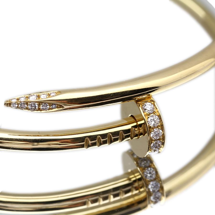 Cartier 美品 カルティエ 新型 ジュストアンクル ダイヤモンド Cartier 美品 カルティエ 新型 ジュストアンクル ダイヤモンド